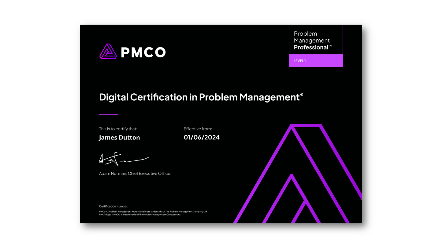 Problem Management Professional™